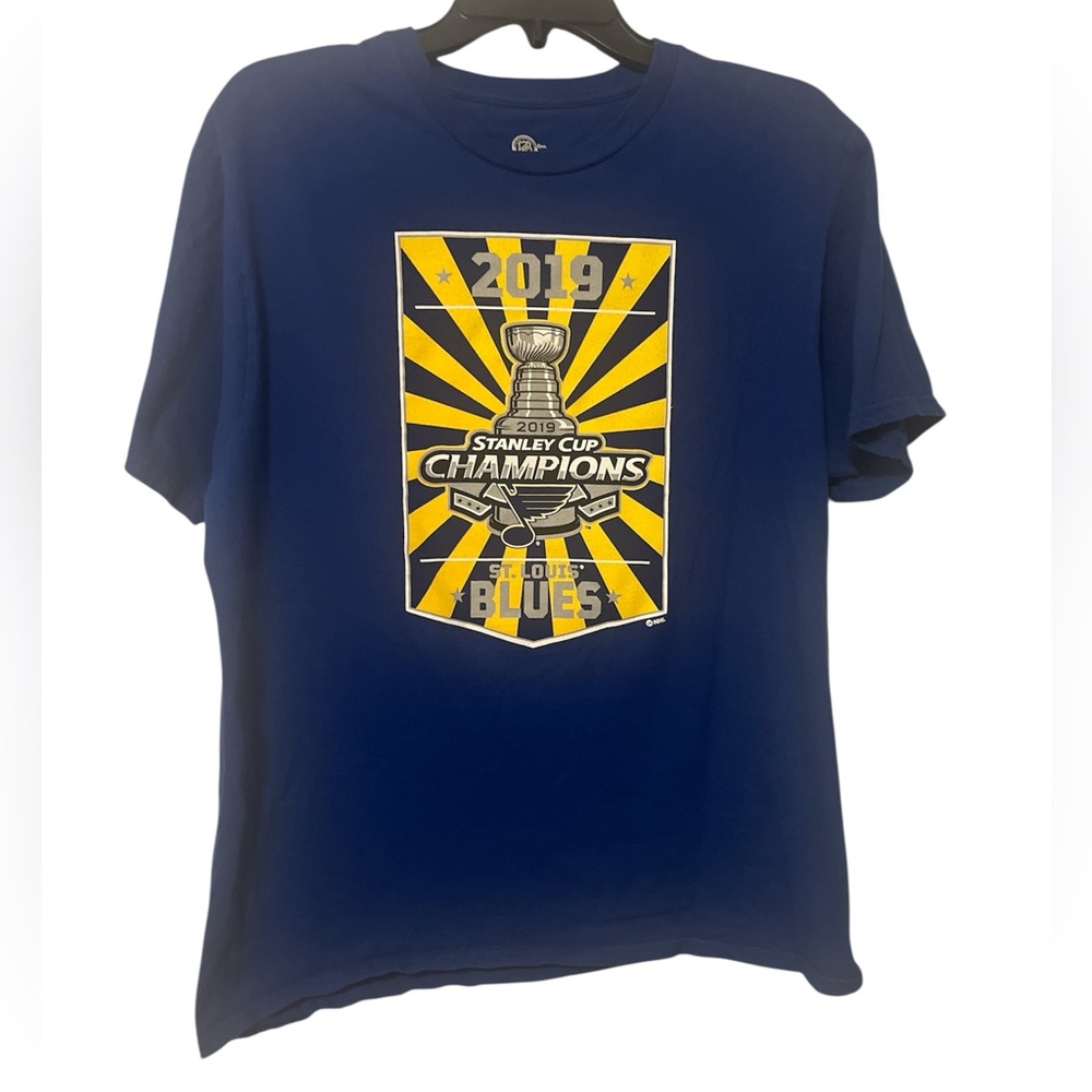 Men’s St. Louis Blues 2019 Stanley Cup Champions T-Shirt